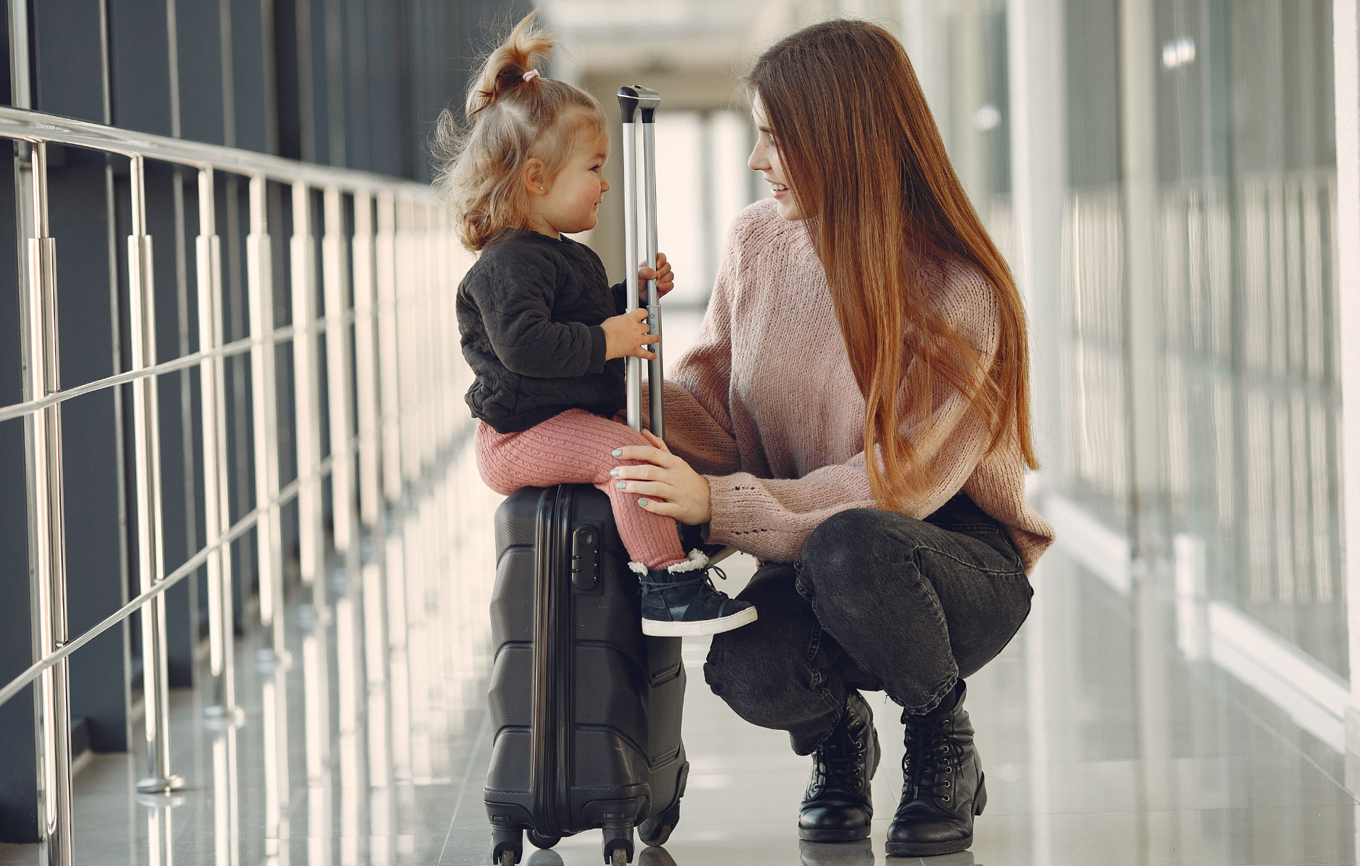 Mãe e Filha em Viagem
